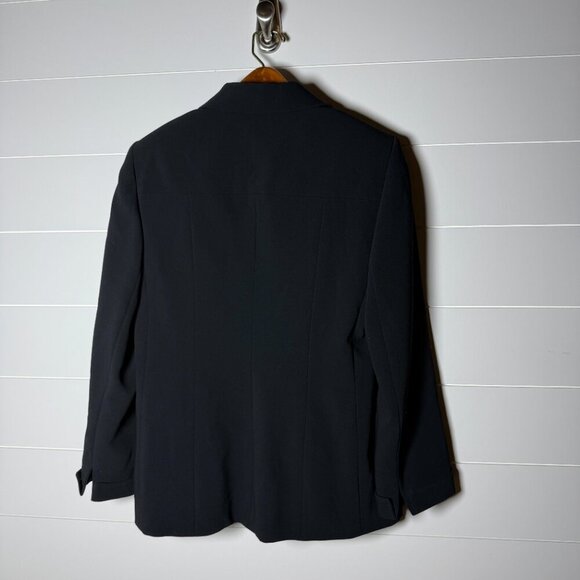 AUSTIN REED Blazer Women Size 8 Black 4-Button Jacket - Picture 3 of 7